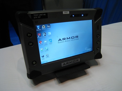 DRS Technologies ARMOR Tablet