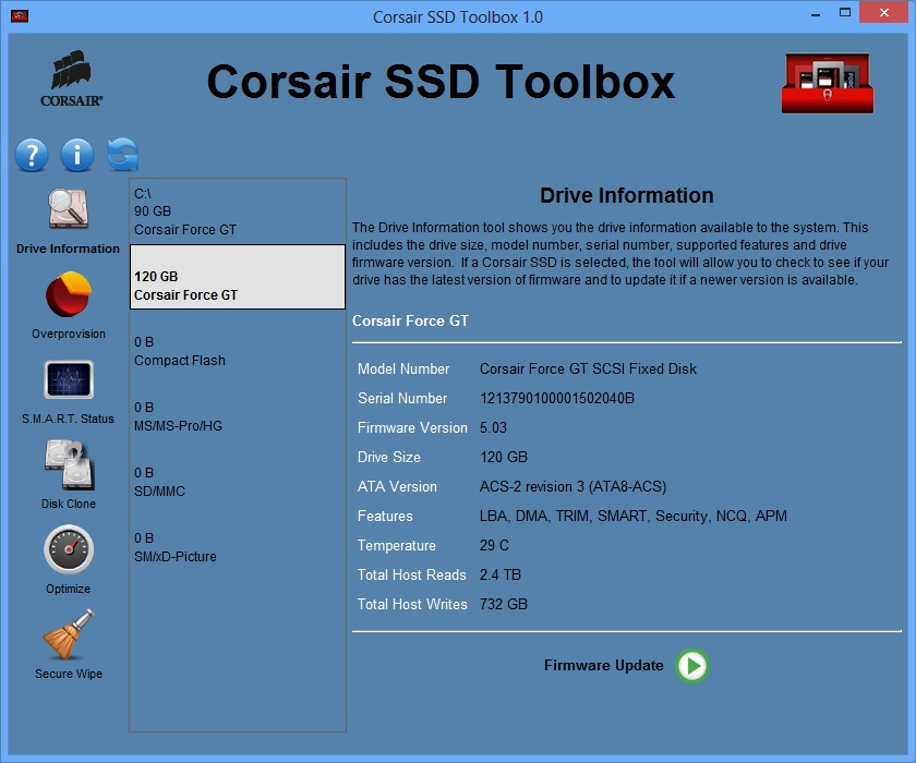 How to Upgrade Corsair SSD Firmware 