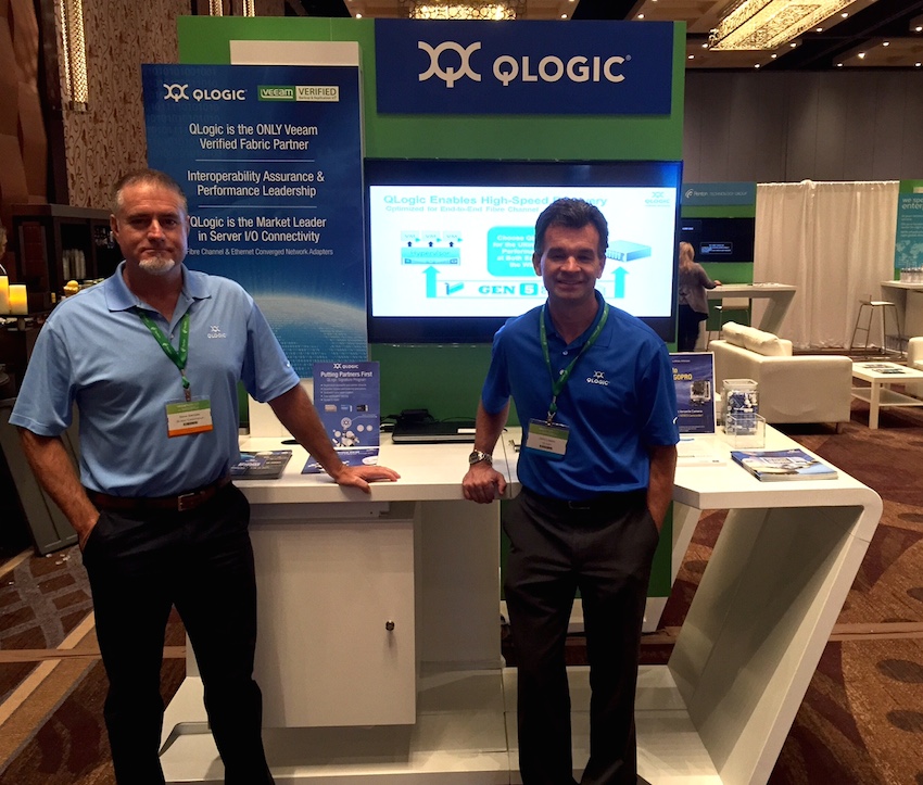 QLogic at VeeamON 2014 - StorageReview.com