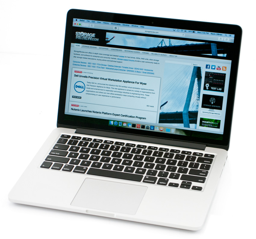 Apple MacBook Samsung SSD Review - StorageReview.com