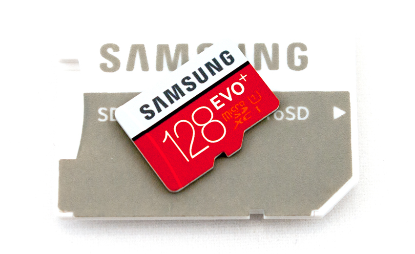 Carte Micro SD EVO+ SGH 128 Go - Orange pro