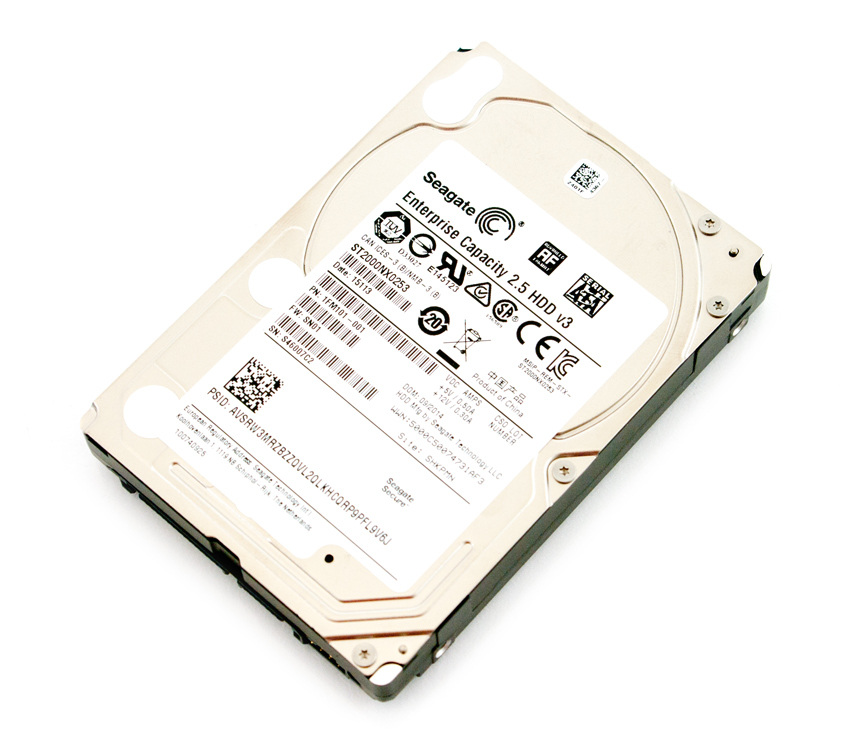 Seagate Enterprise Capacity 2TB 2.5” HDD Review - StorageReview.com
