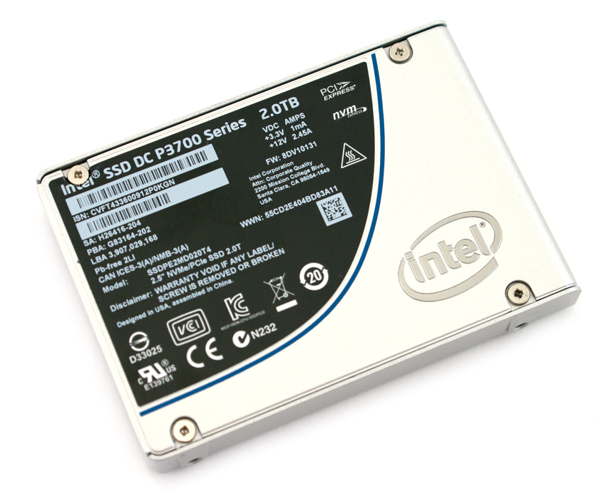 Intel P3700 2.5" NVMe Review - StorageReview.com