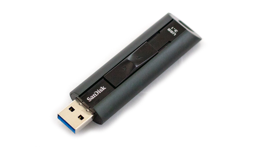 sandisk 256gb flash drive will not allow access from booter