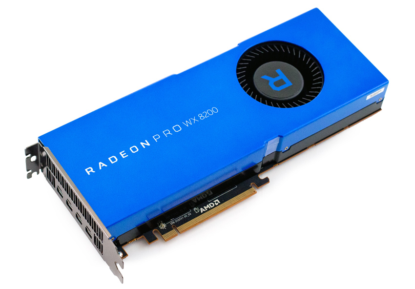 AMD Radeon Pro WX 8200 Review 