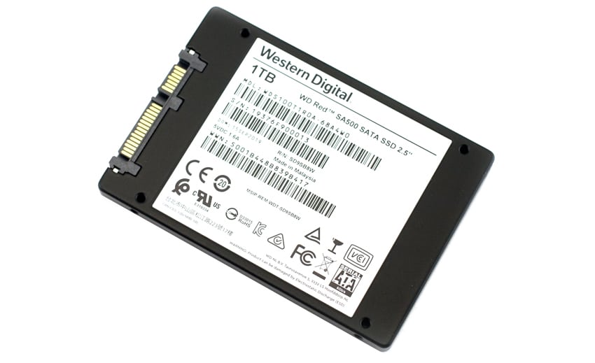 WD Red™ SA500 NAS SATA SSD 500 GB to 4 TB 2.5”/7mm Cased