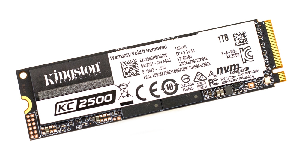 SSD m.2 solido Kingston 2280 250gb pcie nvme ( skc2500m8/250g ) kc2500