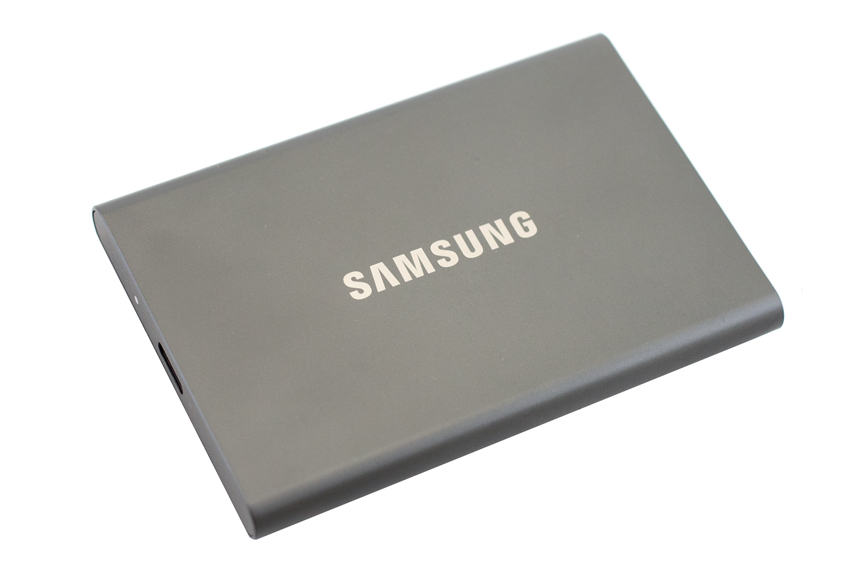 SAMSUNG Portable SSD T7 Touch 2To External USB 3.2 Gen.2 metallic