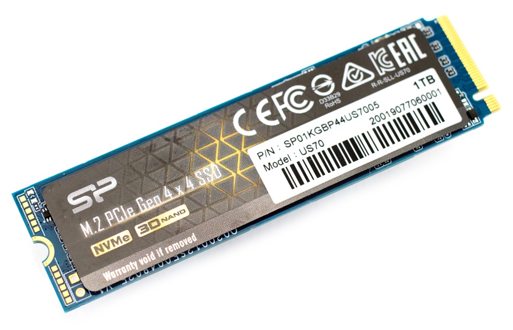 Silicon Power US70 PCIe 4.0 SSD Review 