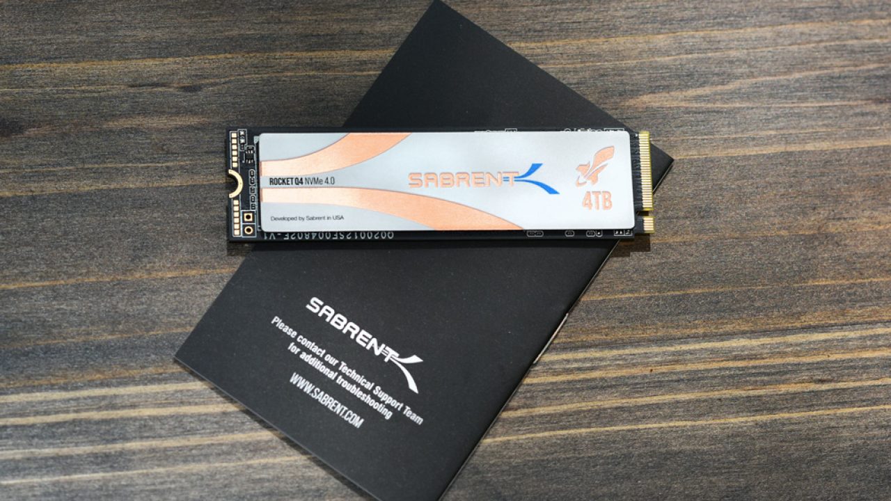 Sabrent Rocket Q4 PCIe 4.0 NVMe SSD - StorageReview.com