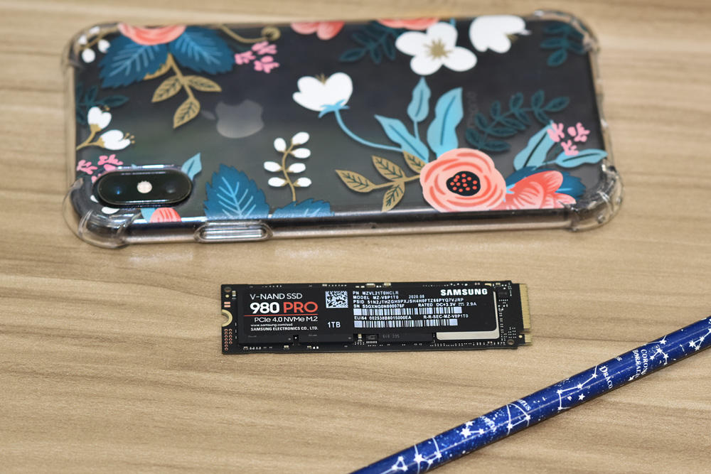 三星 SSD 980 PRO 尺寸