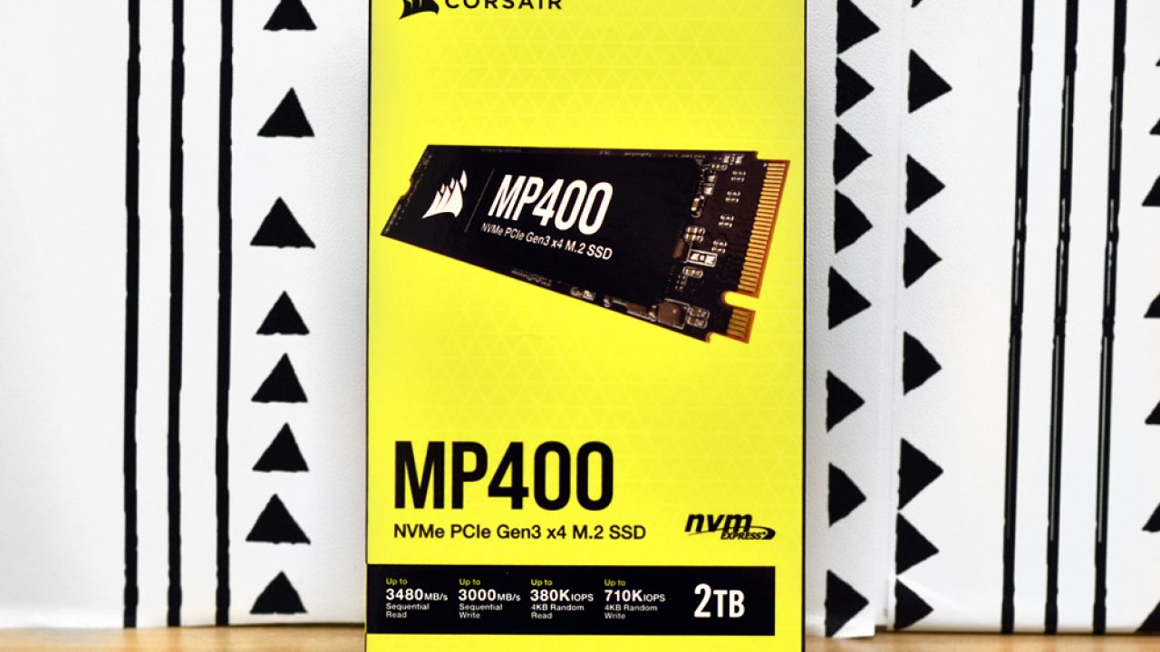 Corsair MP400 NVMe SSD Review - StorageReview.com