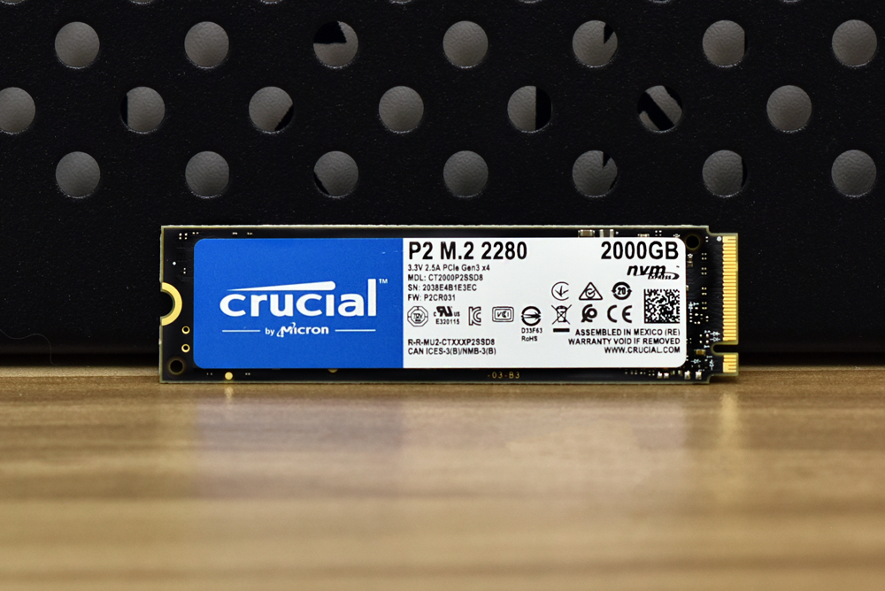 CRUCIAL SSD M2 500GB P2 NVME M.2 SOLID STATE DRIVE