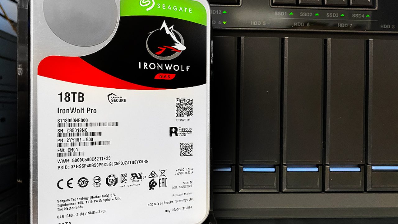 Seagate IronWolf Pro 18TB Review - StorageReview.com