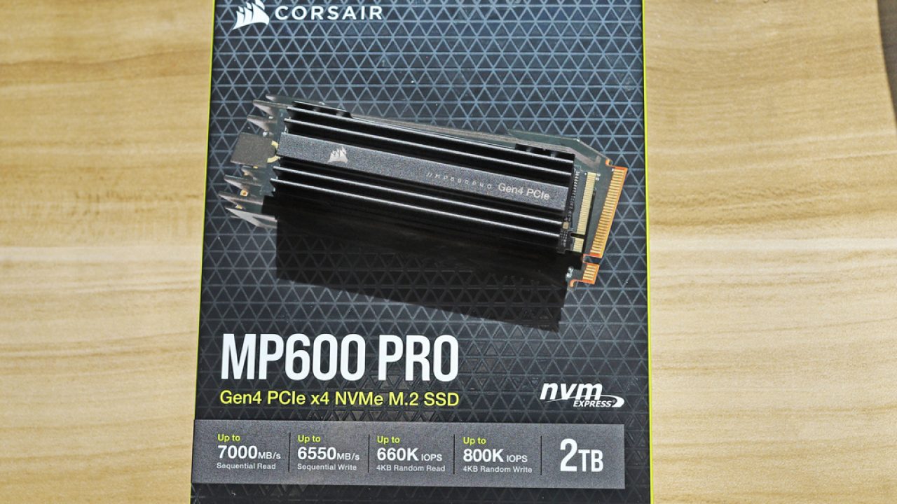 Corsair MP600 PRO M.2 NVMe SSD 2TB - SSD M.2 