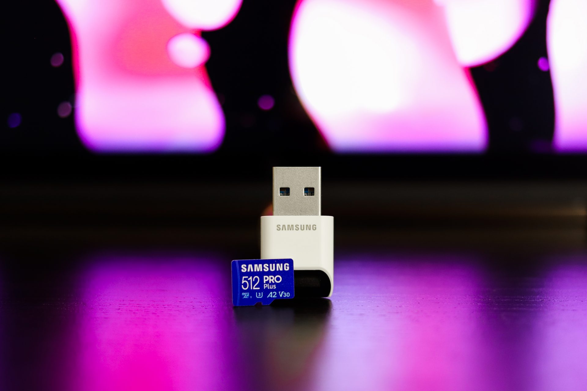 Samsung carte microSDXC 128 Go PRO Plus avec clé USB - Carte mémoire -  Samsung