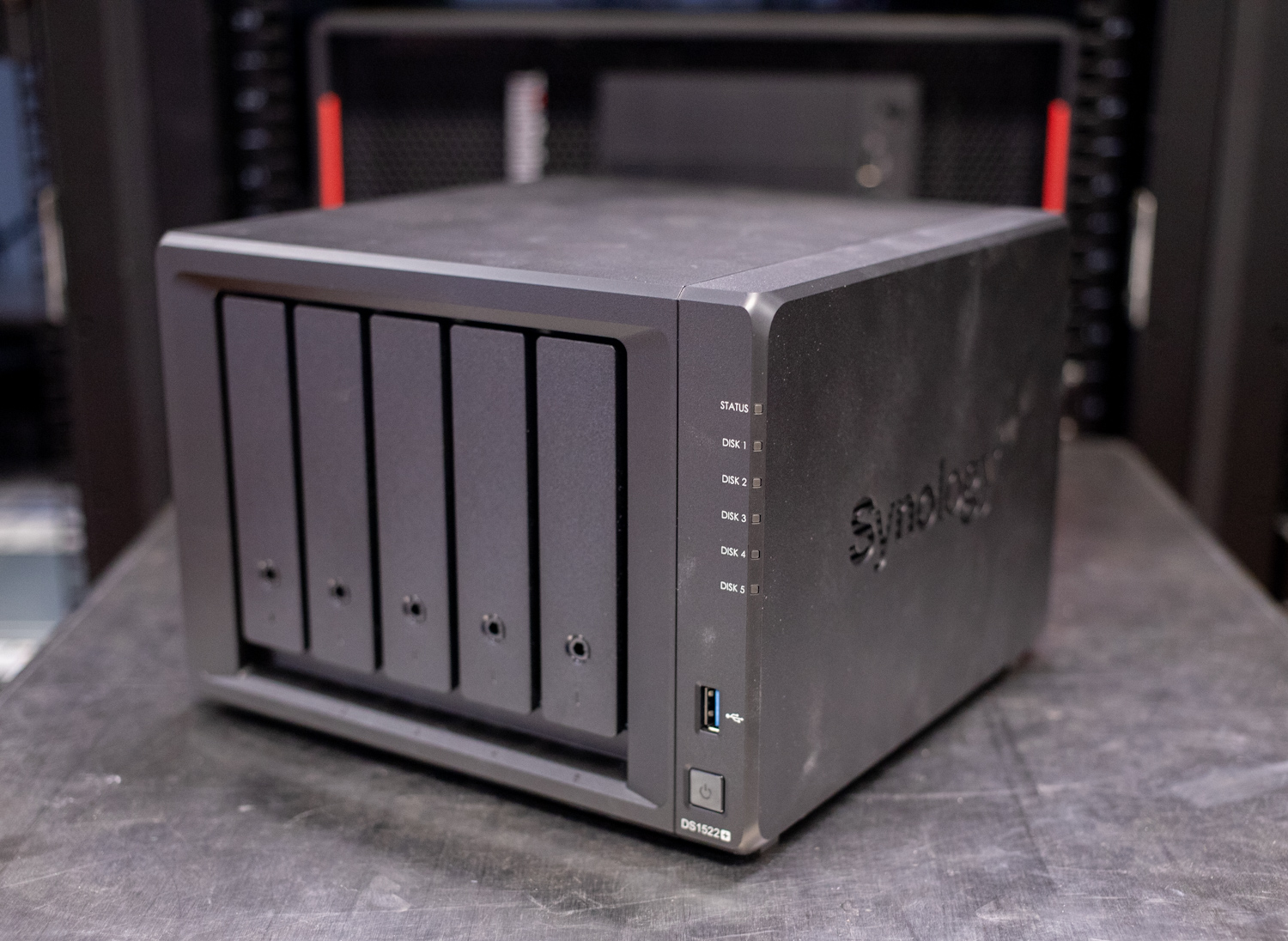 Synology DiskStation-DS1522 + carcasa NAS de 5 bahías, 2,6 GHz, AMD Ryzen  R1600, doble núcleo, 2280 M.2, NVMe, ranuras SSD para caché - AliExpress