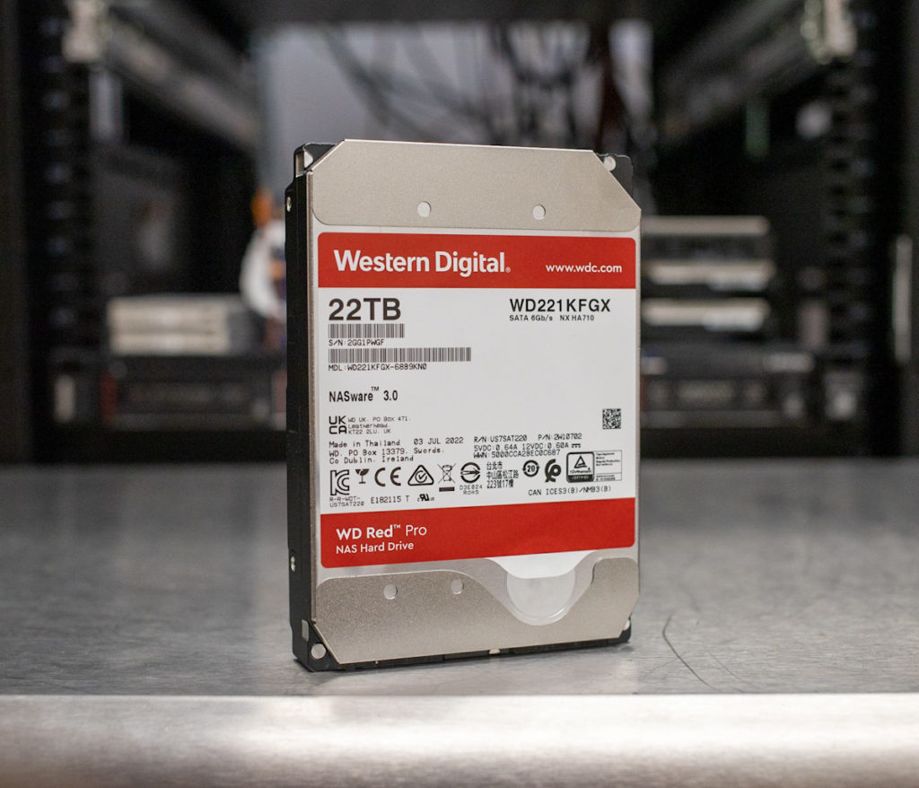 WD Red Pro 22TB HDD Review