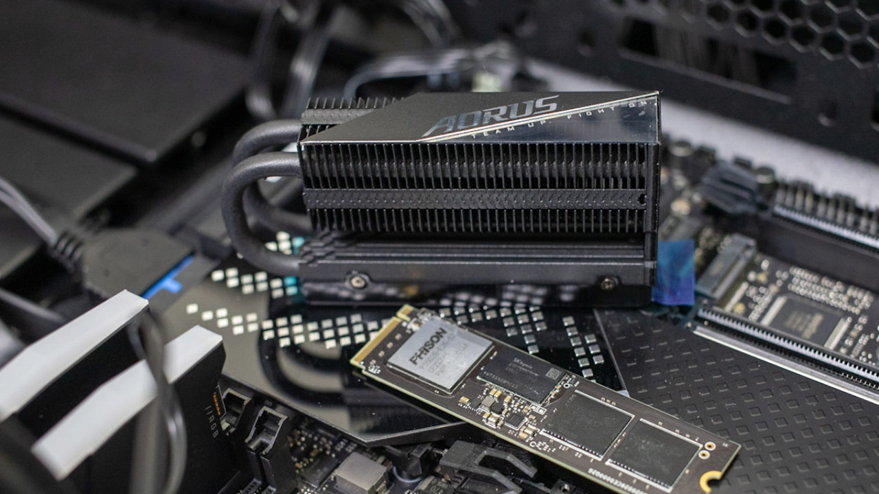 Gotta go fast! Gigabyte's Aorus PCIe 5.0 SSD goes up to 60 GBps