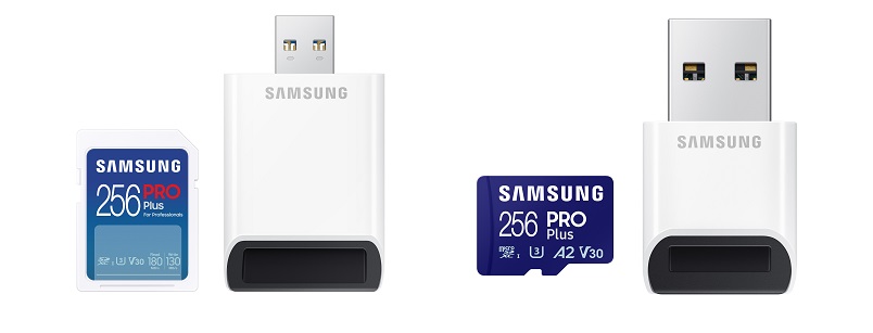 Samsung PRO Plus microSD/SD Cards Now Available 