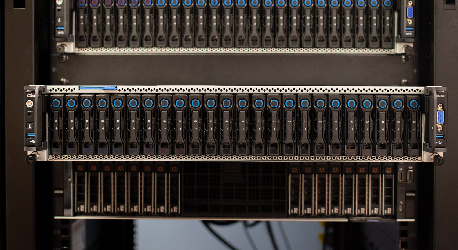 Intel Xeon 6 quanta test rig