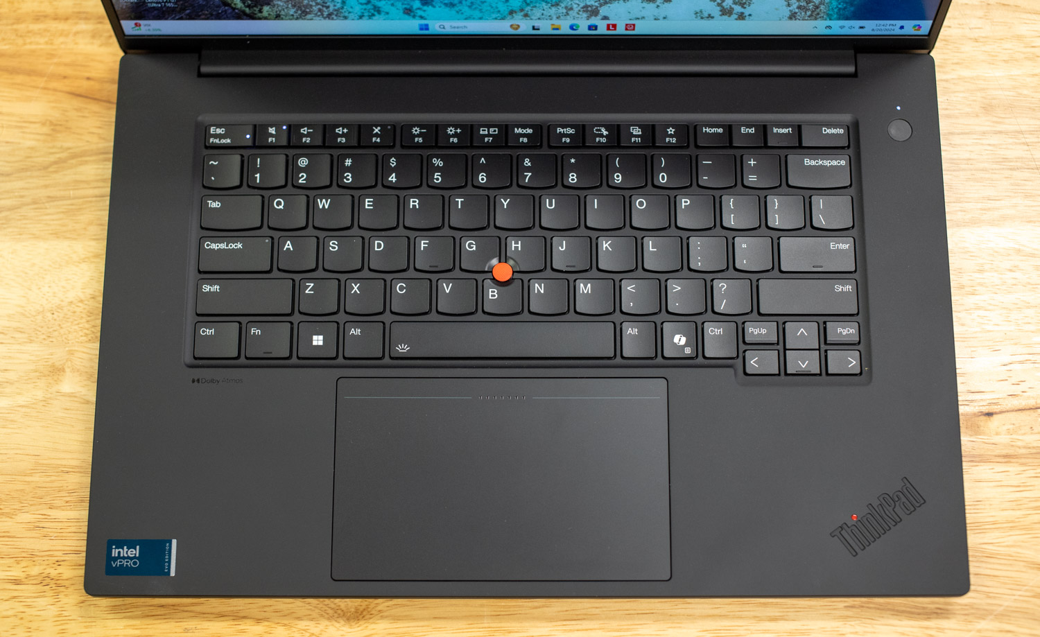 Lenovo ThinkPad P1 Gen 7 - Keyboard