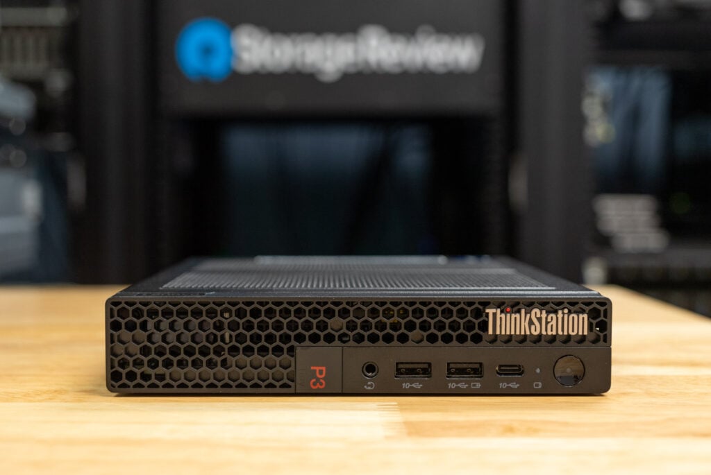 Lenovo ThinkStation P3 Tiny ports