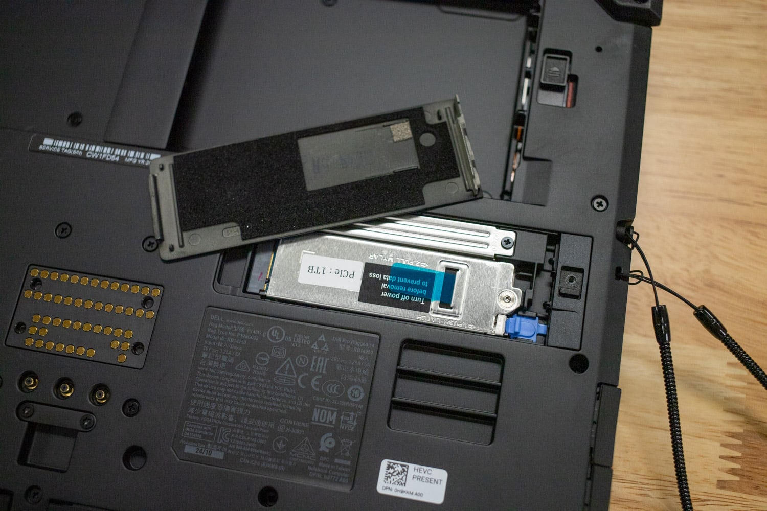 Dell Pro Rugged 14 SSD Upgrade