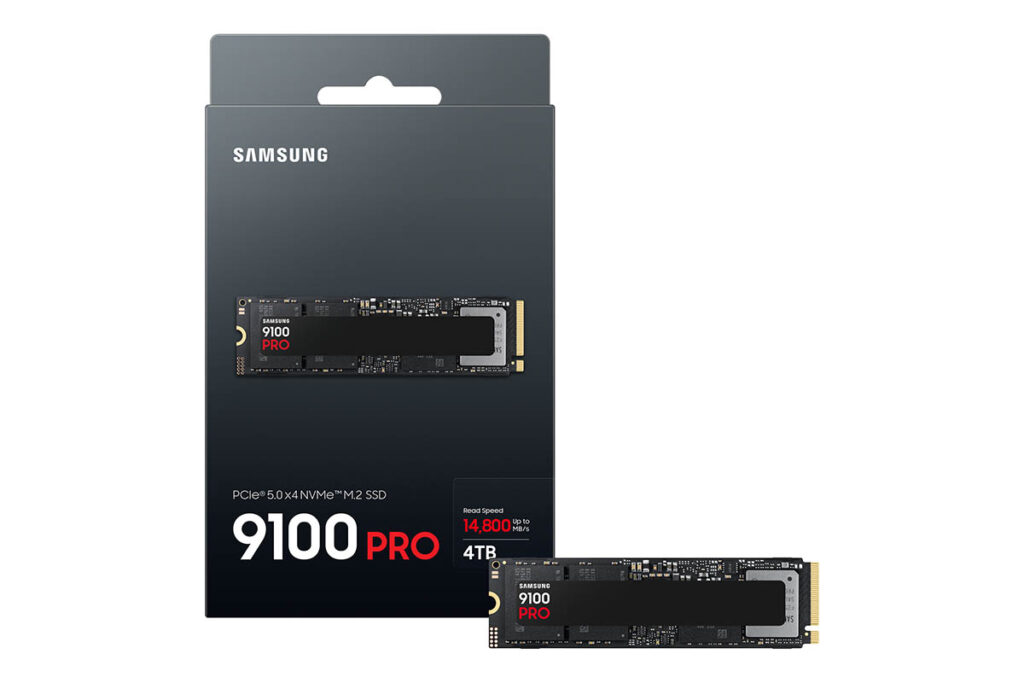 Samsung 9100 PRO Series packaging