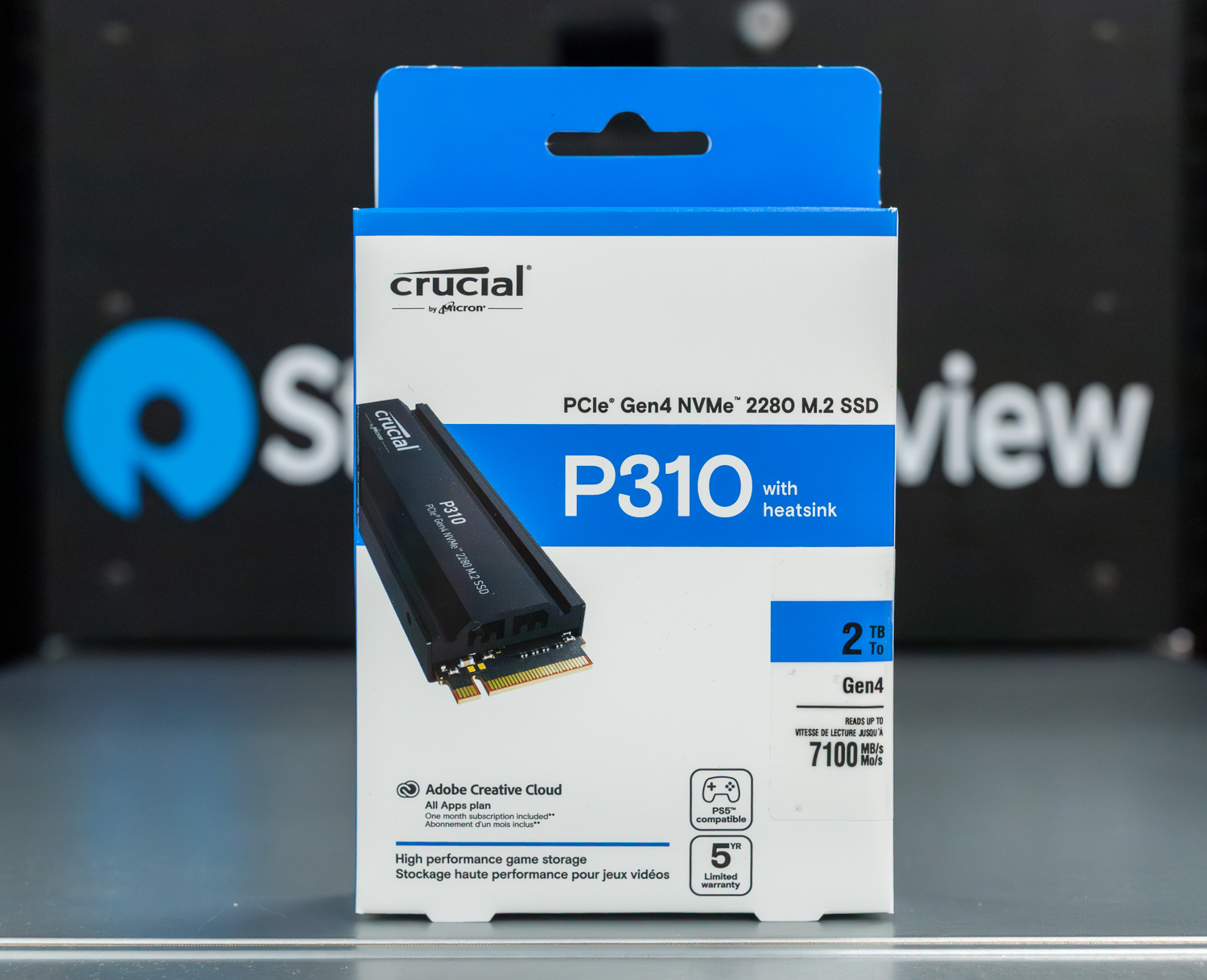 Crucial P310 package